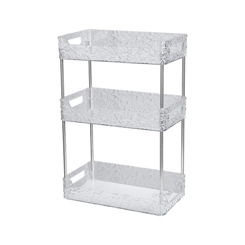 Tier clear makeup organizer - 3-tier,