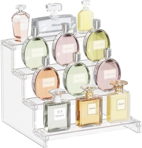 Perfume stand organiser - perfume, organiser,