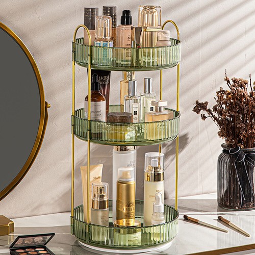Rotating makeup organiser - rotating,