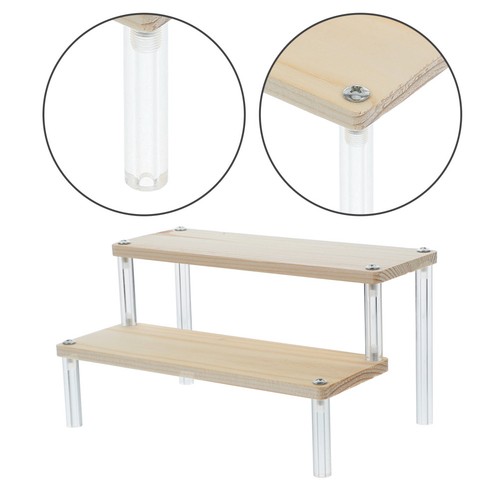 Acrylic tiered display stand - tiered,