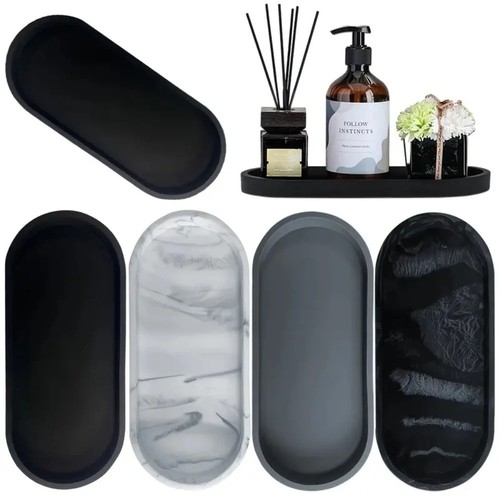 Silicone storage tray bathroom - storage,