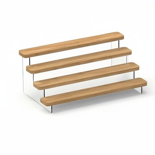 Wood shelf display shelves - display,