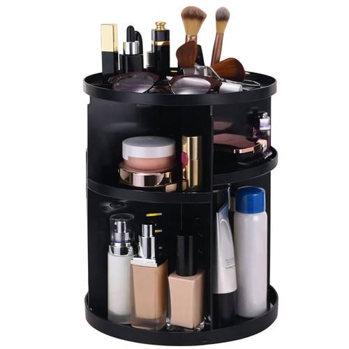 Rotating makeup organiser - makeup,