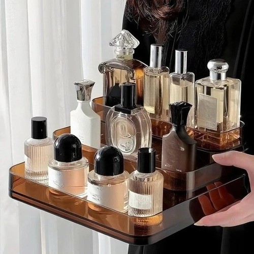 Tier perfume shelf - perfume, makeup