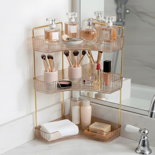 Tier makeup organiser corner - organiser,