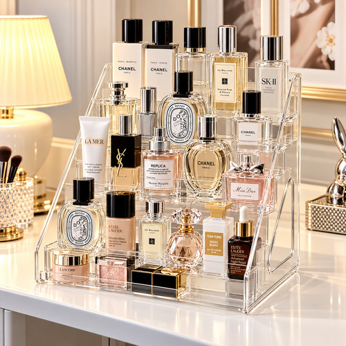 Clear acrylic perfume - clear,